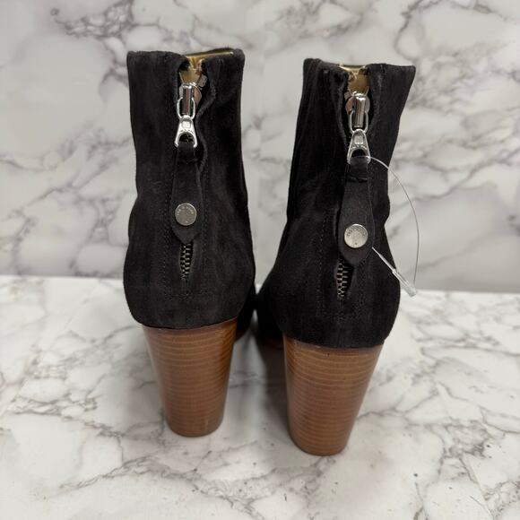 Rag & Bone Women’s Boots sz 8 (Euro 41) Suede Block Heel # Box M598 - Picture 6 of 8